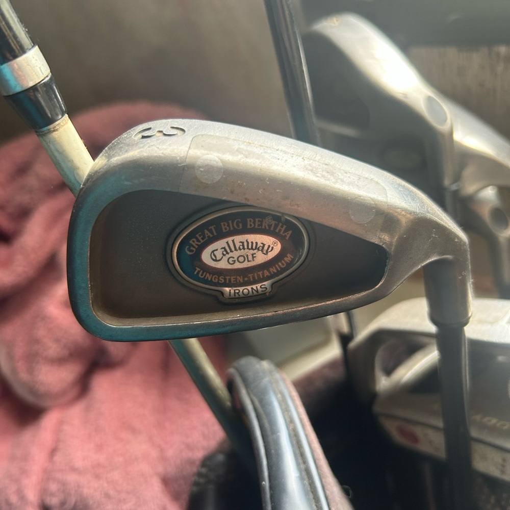 Callaway Great Big Bertha Iron - Silver and Black